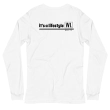 Load image into Gallery viewer, Unisex Long Sleeve Tee/Its a lifestyle